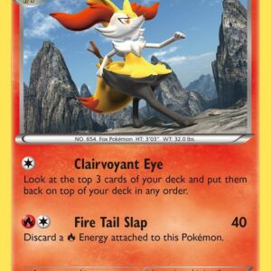 Braixen 25/146 Normal XY Base Set Braixen 25/146 Normal XY Base Set