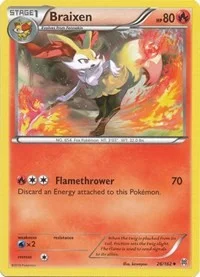 Braixen | 26/162 | Reverse Holofoil | XY - BREAKthrough
