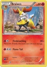 Braixen | 9/39 | Holofoil | Kalos Starter Set Braixen | 9/39 | Holofoil | Kalos Starter Set
