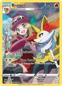 Braixen | TG01/TG30 | Holofoil | SWSH12: Silver Tempest Trainer Gallery