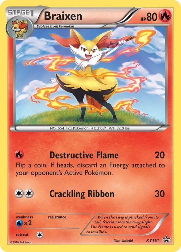 Braixen XY161 Holofoil XY Promos