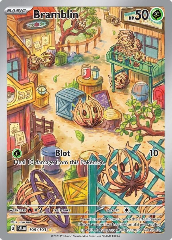 Bramblin 198/193 Holofoil SV02: Paldea Evolved Bramblin 198/193 Holofoil SV02: Paldea Evolved
