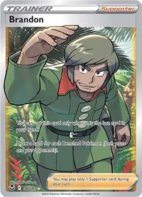 Brandon (Full Art) | 188/195 | Holofoil | SWSH12: Silver Tempest