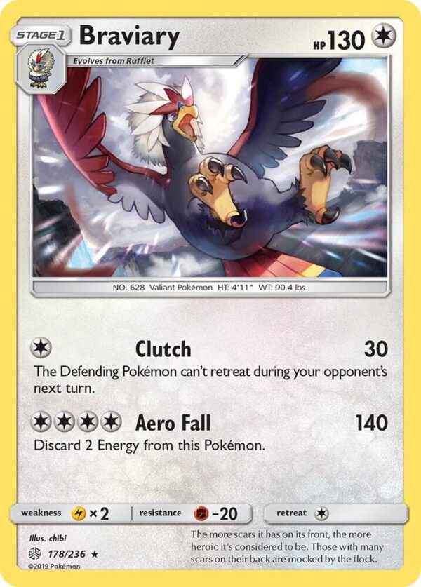 Braviary 178/236 Normal SM – Cosmic Eclipse Braviary 178/236 Normal SM – Cosmic Eclipse