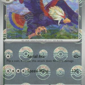 Braviary (Poke Ball Pattern) 078/086 Holofoil SV: Black Bolt