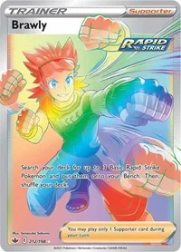 Brawly (Secret) | 212/198 | Holofoil | SWSH06: Chilling Reign