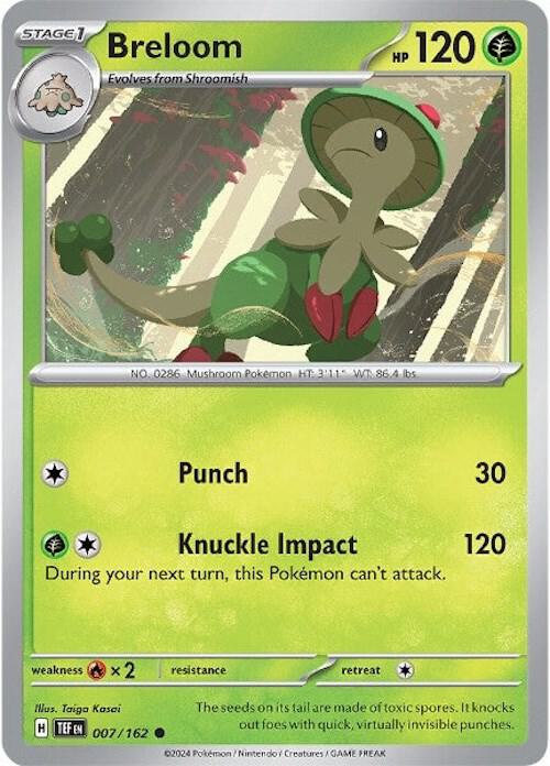 Breloom 007/162 Normal SV05: Temporal Forces