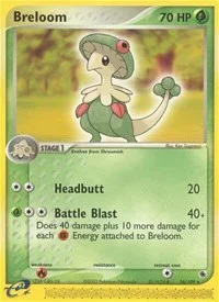 Breloom | 16/109 | Normal | Ruby and Sapphire