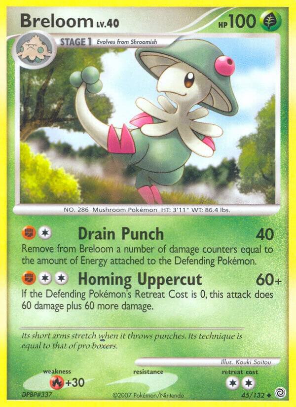Breloom 45/132 Reverse Holofoil Secret Wonders Breloom 45/132 Reverse Holofoil Secret Wonders
