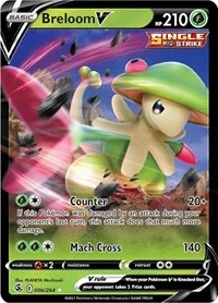 Breloom V | 006/264 | Holofoil | SWSH08: Fusion Strike
