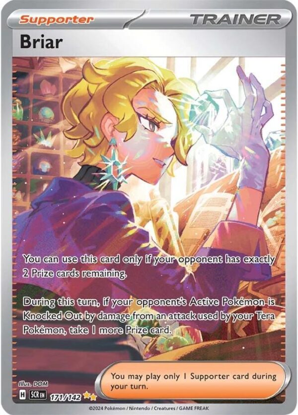 Briar 171/142 Holofoil SV07: Stellar Crown Briar 171/142 Holofoil SV07: Stellar Crown