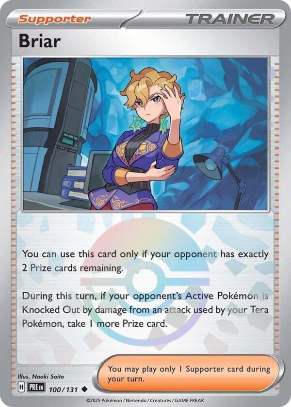 Briar (Poke Ball Pattern) 100/131 Holofoil SV: Prismatic Evolutions