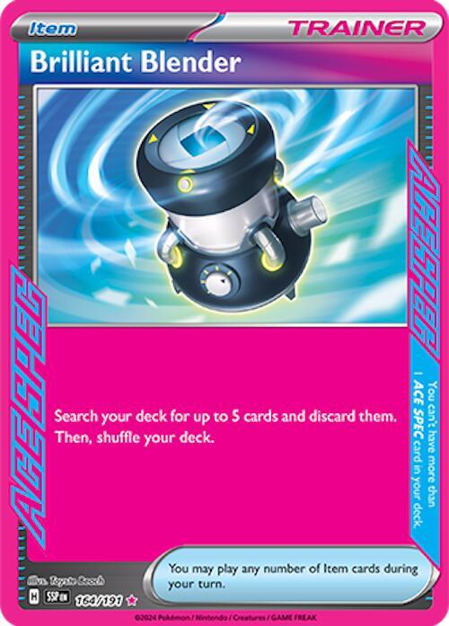 Brilliant Blender 164/191 Holofoil SV08: Surging Sparks Brilliant Blender 164/191 Holofoil SV08: Surging Sparks