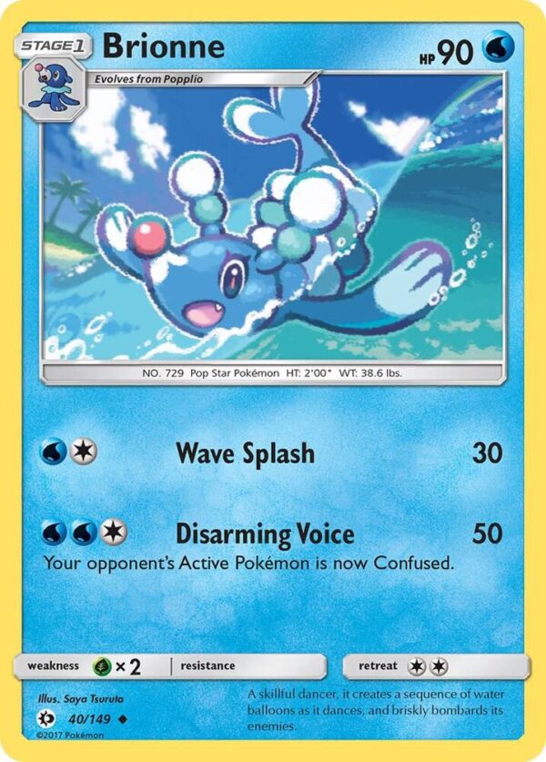 Brionne 40/149 Reverse Holofoil SM Base Set