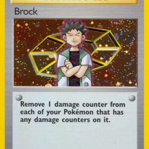 Brock (15) 015/132 Unlimited Holofoil Gym Heroes