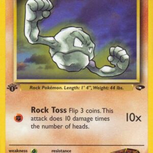 Brock’s Geodude 068/132 Unlimited Gym Challenge