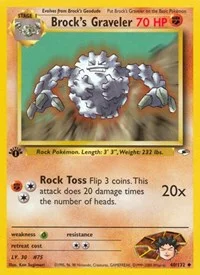 Brock's Graveler | 040/132 | Unlimited | Gym Heroes