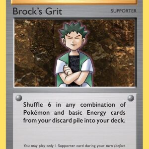 Brock’s Grit 74/108 Reverse Holofoil XY – Evolutions Brock’s Grit 74/108 Reverse Holofoil XY – Evolutions