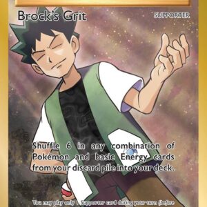 Brock’s Grit (Full Art) 107/108 Holofoil XY – Evolutions Brock’s Grit (Full Art) 107/108 Holofoil XY – Evolutions
