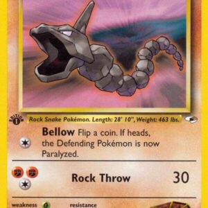 Brock’s Onix (69) 069/132 Unlimited Gym Heroes Brock’s Onix (69) 069/132 Unlimited Gym Heroes