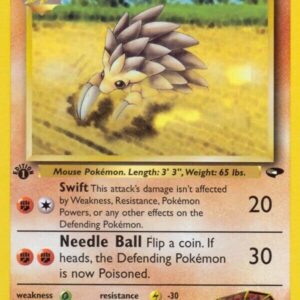 Brock’s Sandslash 036/132 1st Edition Gym Challenge