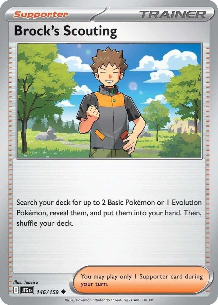 Brock’s Scouting 146/159 Normal SV09: Journey Together