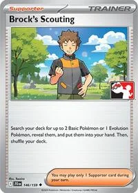 Brock's Scouting | 146/159 | Normal | Prize Pack Series Cards