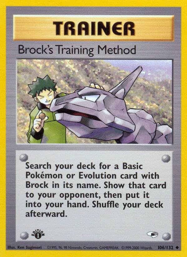 Brock’s Training Method 106/132 Unlimited Gym Heroes Brock’s Training Method 106/132 Unlimited Gym Heroes