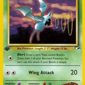 Brock’s Zubat (24) 024/132 1st Edition Gym Heroes Brock’s Zubat (24) 024/132 1st Edition Gym Heroes