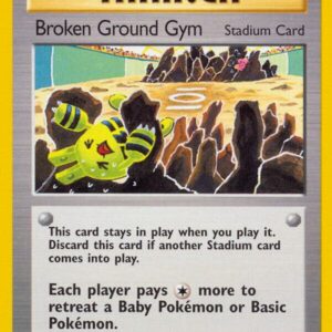 Broken Ground Gym 092/105 Unlimited Neo Destiny Broken Ground Gym 092/105 Unlimited Neo Destiny