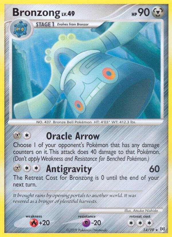 Bronzong (14) 14/99 Reverse Holofoil Arceus