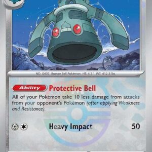 Bronzong (Master Ball Pattern) 067/131 Holofoil SV: Prismatic Evolutions