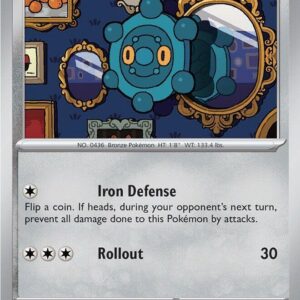 Bronzor 071/094 Normal ME02: Phantasmal Flames Bronzor 071/094 Normal ME02: Phantasmal Flames