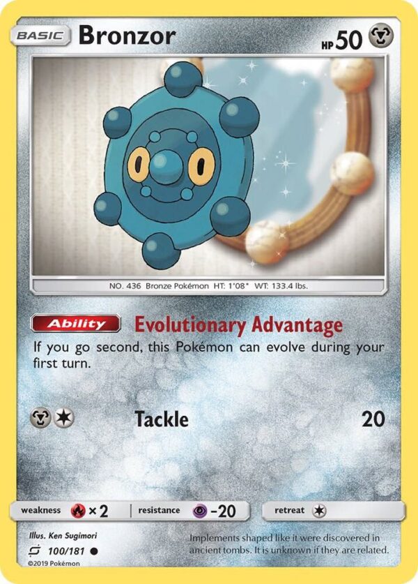 Bronzor 100/181 Normal SM – Team Up