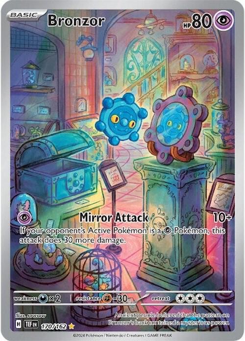 Bronzor 170/162 Holofoil SV05: Temporal Forces Bronzor 170/162 Holofoil SV05: Temporal Forces