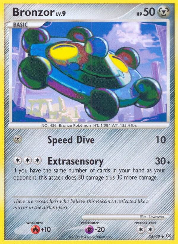 Bronzor (34) 34/99 Reverse Holofoil Arceus Bronzor (34) 34/99 Reverse Holofoil Arceus