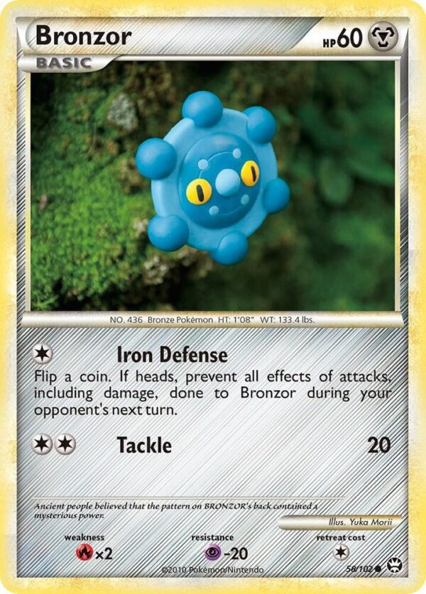 Bronzor 58/102 Reverse Holofoil Triumphant