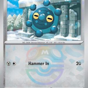 Bronzor (Master Ball Pattern) 066/131 Holofoil SV: Prismatic Evolutions