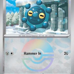 Bronzor (Poke Ball Pattern) 066/131 Holofoil SV: Prismatic Evolutions Bronzor (Poke Ball Pattern) 066/131 Holofoil SV: Prismatic Evolutions