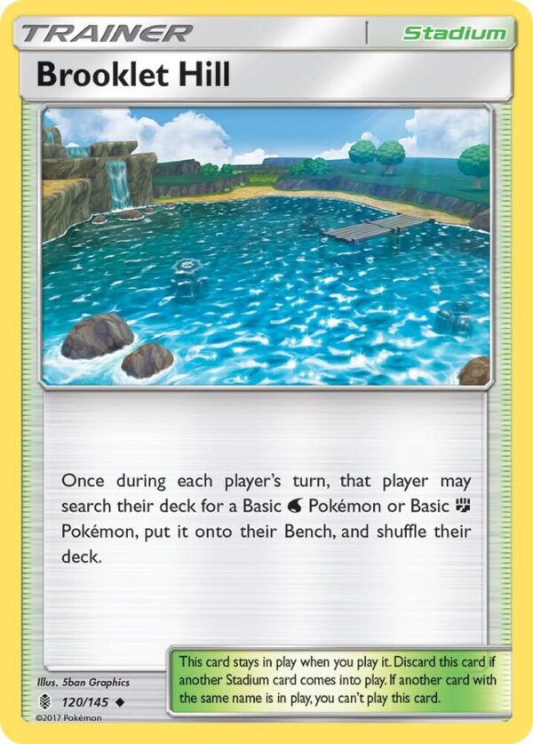 Brooklet Hill 120/145 Reverse Holofoil SM – Guardians Rising