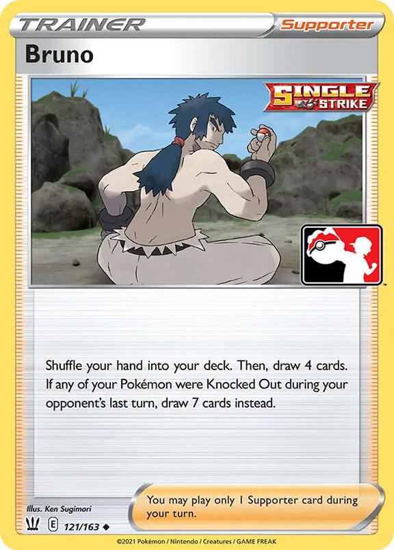 Bruno 121/163 Normal Prize Pack Series Cards