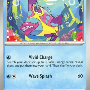Bruxish 051/198 Normal SV01: Scarlet & Violet Base Set Bruxish 051/198 Normal SV01: Scarlet & Violet Base Set