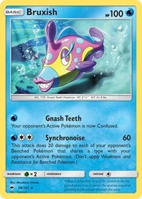 Bruxish | 38/147 | Reverse Holofoil | SM - Burning Shadows