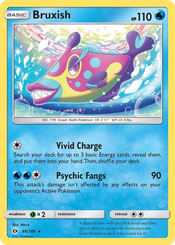 Bruxish 48/149 Normal SM Base Set