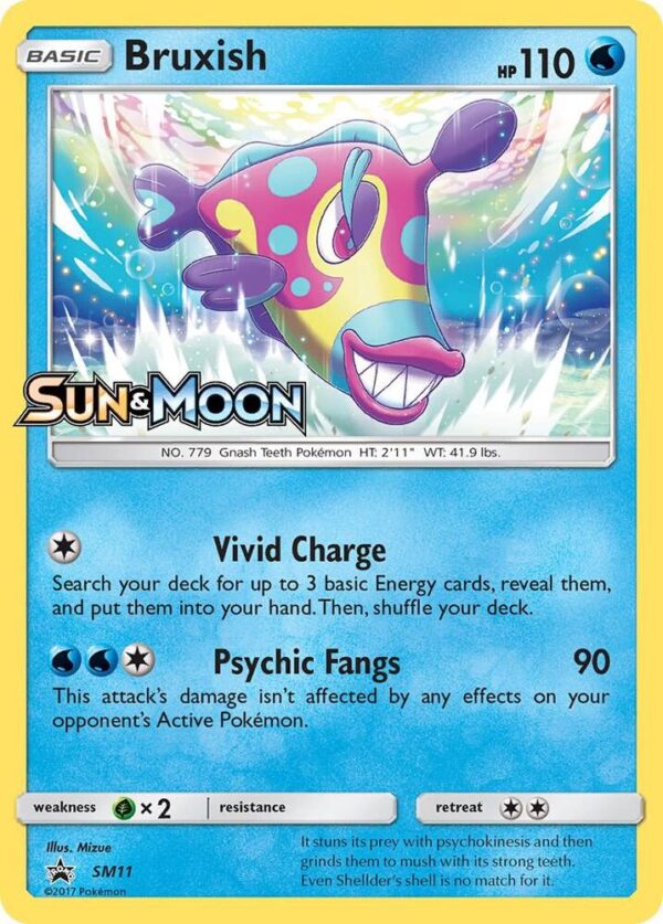 Bruxish SM11 (Prerelease) Holofoil SM Promos Bruxish SM11 (Prerelease) Holofoil SM Promos
