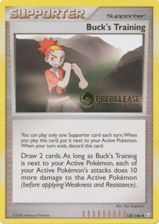 Buck’s Training 130/146 (Prerelease) Normal Miscellaneous Cards & Products Buck’s Training 130/146 (Prerelease) Normal Miscellaneous Cards & Products