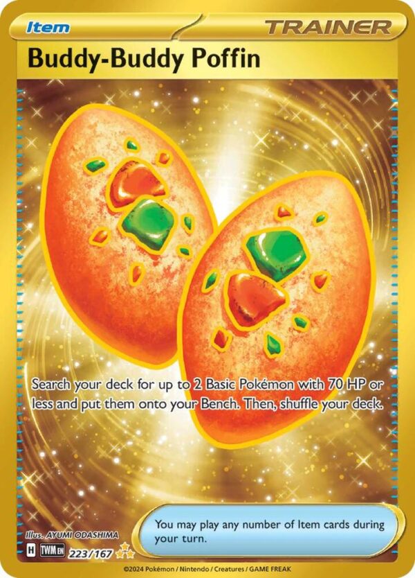 Buddy-Buddy Poffin 223/167 Holofoil SV06: Twilight Masquerade