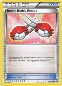 Buddy-Buddy Rescue | 135/162 | Reverse Holofoil | XY - BREAKthrough
