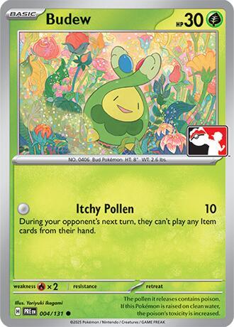 Budew 004/131 Normal Prize Pack Series Cards