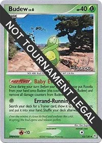 Budew | 2007 (Jun Hasebe) | 43/130 | Normal | World Championship Decks